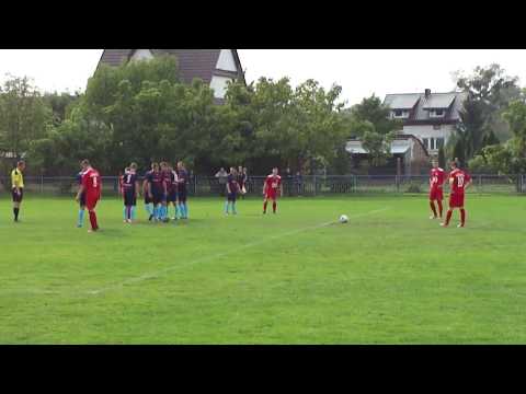 Bramka z meczu Ruch Izbica - Spółdzielca Siedliszcze