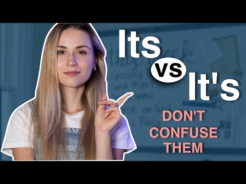 Its vs It's / THIS mistake changes  the meaning of the sentence