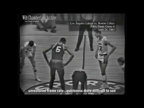 1963 NBA Finals - frame rate restoration test (watch in 720p 60fps)
