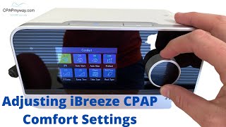iBreeze Comfort Settings Adjustments - What are they How to do it