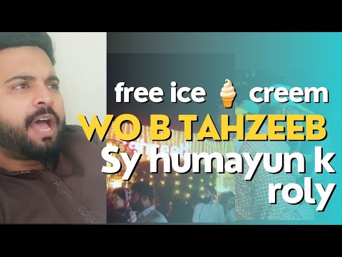 free ice cream 🍦 with humayun ki roti