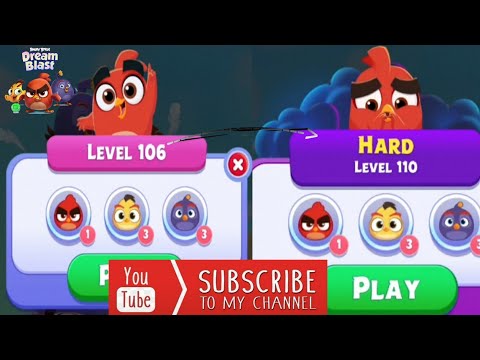 Angry Birds Dream Blast - Android gameplay ep #22(level 106 - level 110)