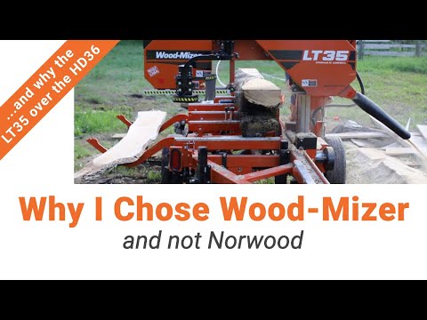 Why I Bought the Wood-Mizer LT35 Hydraulic Portable Sawmill and Not the Norwood HD36