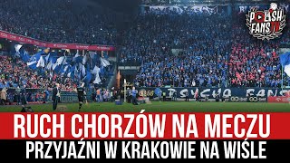 Ruch Chorzów na meczu przyjaźni w Krakowie na Wiśle (16.09.2022 r.)