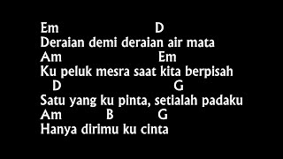 Download lagu Chord & Lirik Dermaga Biru Dari Em - Thomas Arya Cover mp3