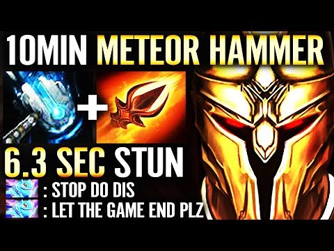 100% CANCER - LONGEST STUN EVER EXISTED IN DOTA 2 MARS Meteor Hammer
