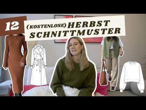 12 (Free) Sewing Patterns for Autumn 🍂 | My Favorite Outfits to Sew!