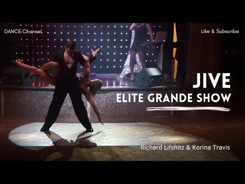 Richard Lifshitz & Korina Travis - Jive Performance at the Elite Grande Show