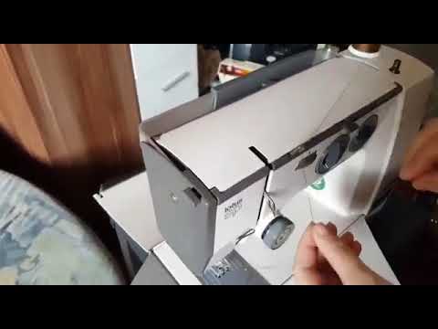 Unter und oben Nähmaschine Elna Lotus sp einfädel