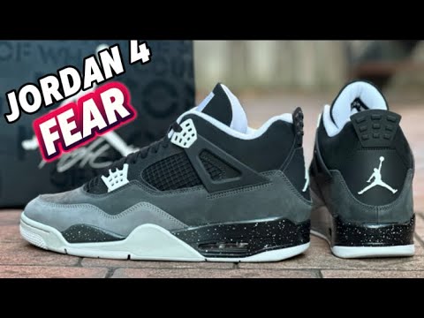 SCARY GOOD! Jordan 4 Fear pack GX batch review & on foot! 🔥🔥