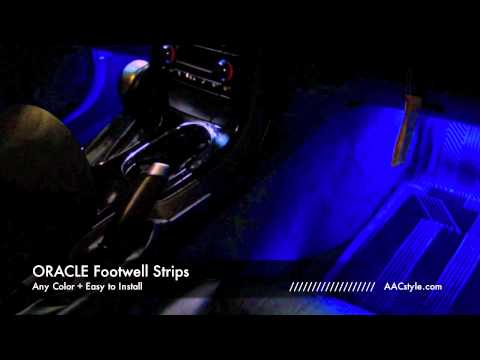 C6 Corvette ORACLE ColoSHIFT 2.0 Halo Kit and Afterburner Tail Lights by AACstyle.com