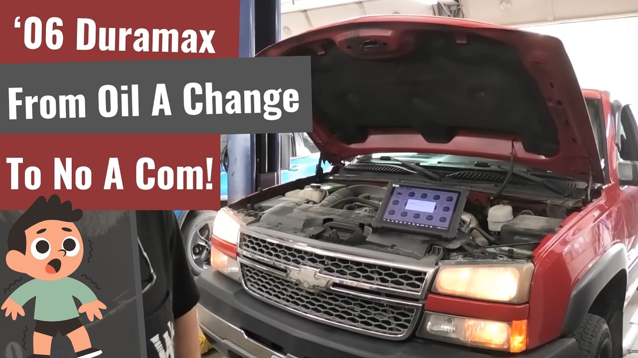 2006 Chevy Duramax NO CRANK, NO COMMUNICATION! | It Came In For An Oil Change!