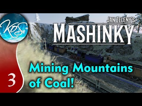 Mashinky Ep 3: MOUNTAIN MINERS - 4th Era HARD MODE! - Let's Play, Gameplay