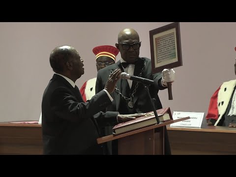 Video | Ouattara sworn in for fourth term as Ivory Coast president | AFP