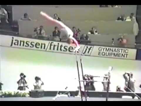 1st T ROM Eugenia Golea Comp UB   1987 World Gymnastics Championships 9 700 360p
