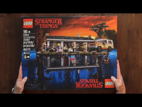 Unboxing the Lego Stranger Things (75810) from the Netflix TV series