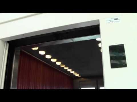 OTIS Traction scenic elevator @ Folkets Hus, Örnsköldsvik, Sweden.