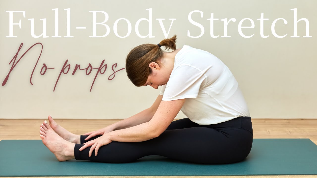 Yin Yoga Full Body Deep Stretch NO PROPS — Yin Yoga class, 73 minutes