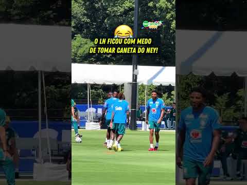 E O LUIZ HENRIQUE QUE FICOU COM MEDO DE TOMAR CANETA DO NEYMAR? KKKKKKK #shorts