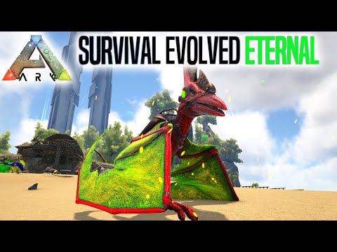 EVOLVER EN ALPHA POISON PTERANODON! - ARK Survival Evolved Modded Eternal Dansk Ep 13