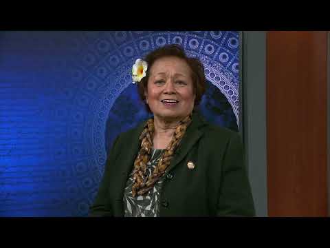 Amata PIHOA message on Pacific Islands healthcare