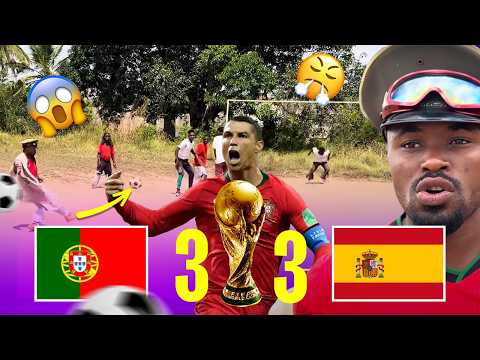 Legendary Match | FIFA World Cup Portugal vs Spain 3-3 | Ronaldo hat-trick ⚽️⚽️⚽️| Best goals