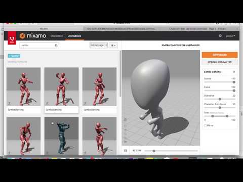IOS 11, Swift 4, Tutorial: How To make 3D model Animation with ARKit (mixamo)