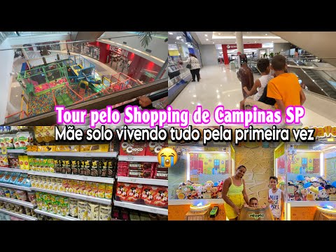 Tour of the Campinas SP Shopping Mall 😭 | Single Mom Experiencing Everything for the First Time