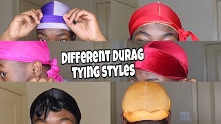 How To Tie A Durag In Different Ways  Tutorial