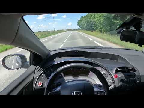 Honda Civic 1.4 i-vtec 100Hp 2010, accélération 0-100 km/h 0-60 mph