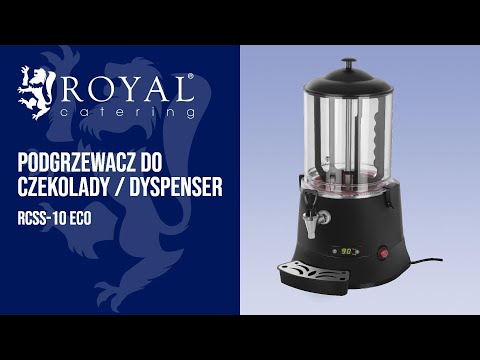 Video - Podgrzewacz do czekolady / dyspenser - 440W - 10 litrów