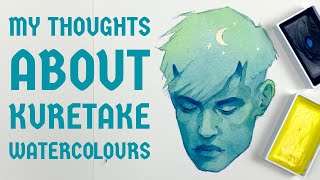 Limited Colour Palette Portrait With Kuretake Watercolours + Review
