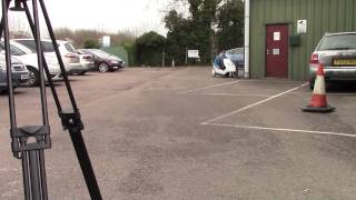 Car Park crazy! Clive Sinclair with the C5 in 2014