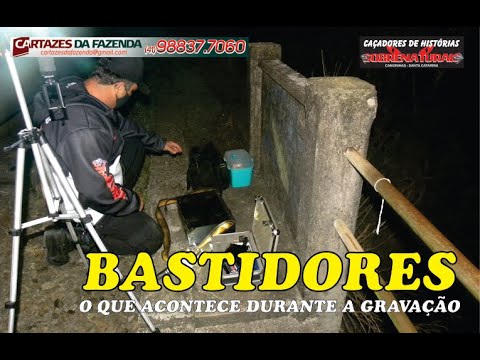 Bastidores da gravação