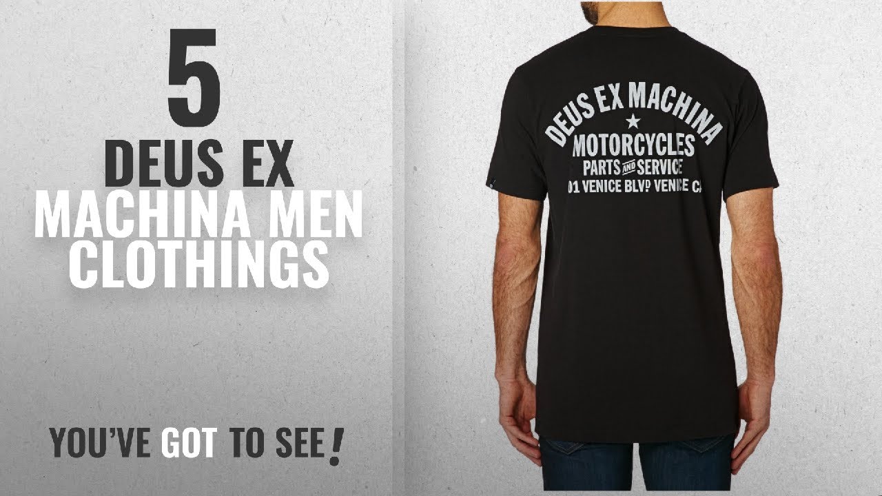Top 10 Deus Ex Machina Men Clothings [ Winter 2018 ]: Deus Ex Machina T-shirts - Deus Ex Machina