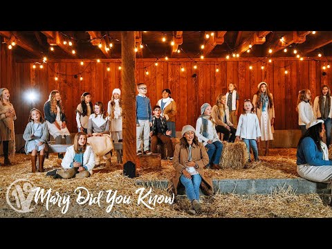 Mary Did You Know? (Official Music Video) | One Voice Children's Choir cover