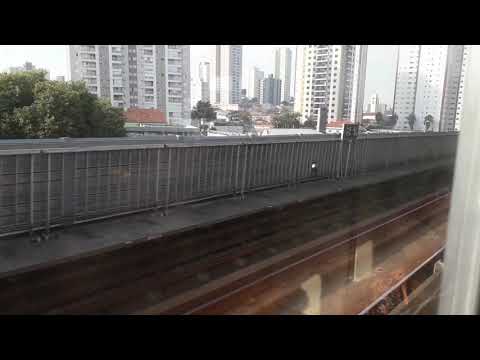 Trecho entre Tucuruvi e Jardim São Paulo no TUE E09 - Linha 1 Azul