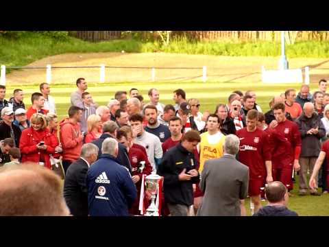Linlithgow Rose v Bonnyrigg Rose - 12/06/13 - Presentation