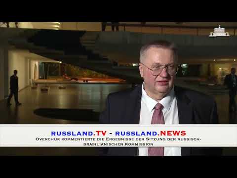 Overchuk kommentierte die Ergebnisse der Sitzung der russisch brasilianischen Kommission
