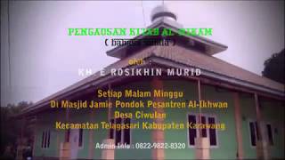 Download lagu KH. E Rosikhin Murid - Al Hikam (Hikmah 20 hal 22 juz 1) 12/10/2019 mp3