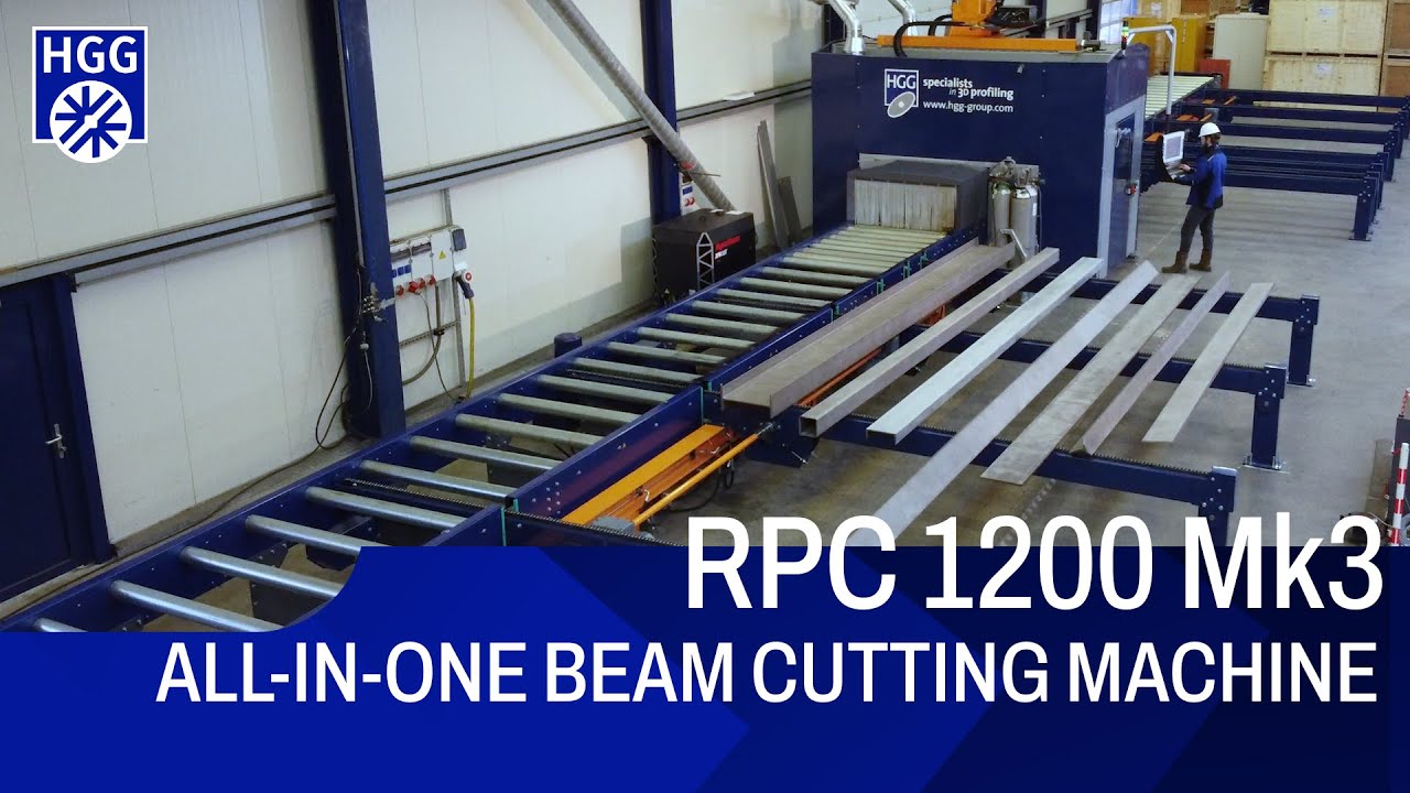 RPC 1200 Mk3 - The Next Generation Beam Coping Machine