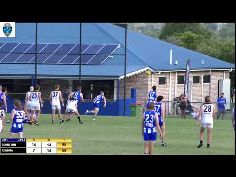 QFA Div 2 South  Round 1- Seniors - Robina v Bond uni