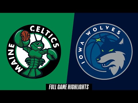 Maine Celtics vs. Iowa Wolves - Game Highlights
