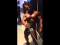 Daniel Sticco IFBB Athlete Funny-Pump before race