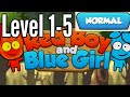 Updated Red Boy And Blue Girl Level 1 2 3 4 5 Normal Mode In Forest Temple Maze Android Walkthrough, viral!