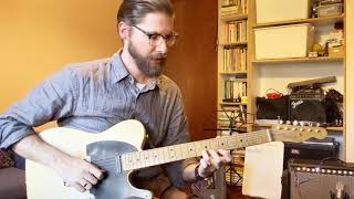Video thumbnail for Open String Lick in D no. 2 - Chicken Pickin' by Zane Banks