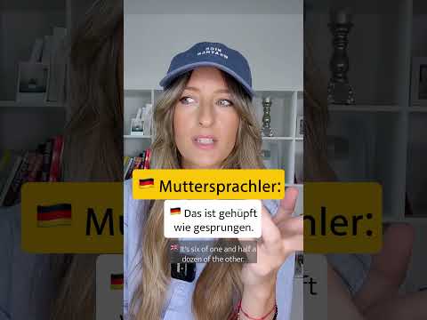 German - how you learn it in school and how native speakers talk