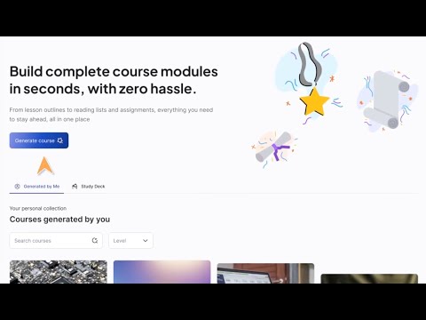 Distinction Courses Overview | Seamless AI-Powered Course Creation