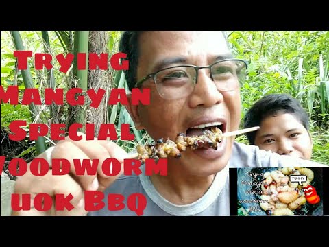 Eating  UOK BARBECUE  🐛🐛🐛