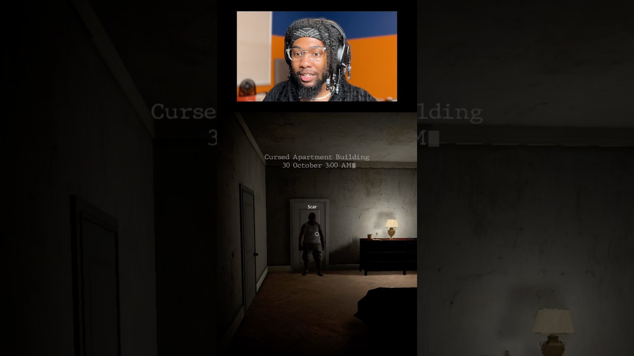 This what we do in scary games #horrorgame